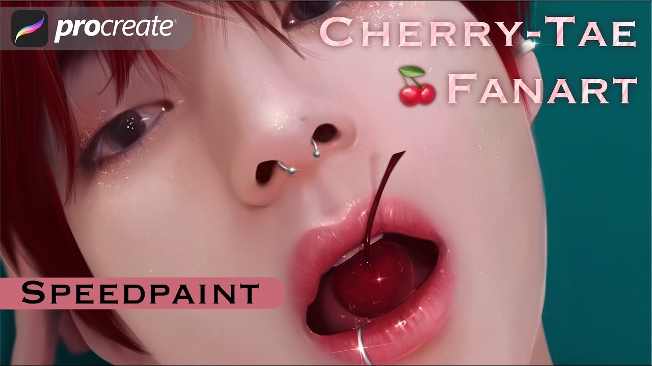 BTS Fanart - Cherry-Tae 🍒 SPEEDPAINT