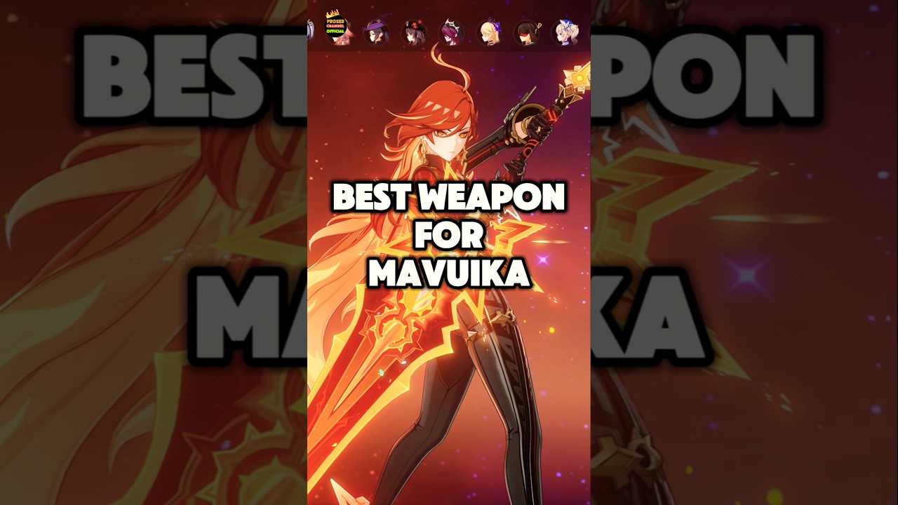Best Weapon For Mavuika, Signature Weapon & F2P #genshinimpact #genshinguides #Mavuika