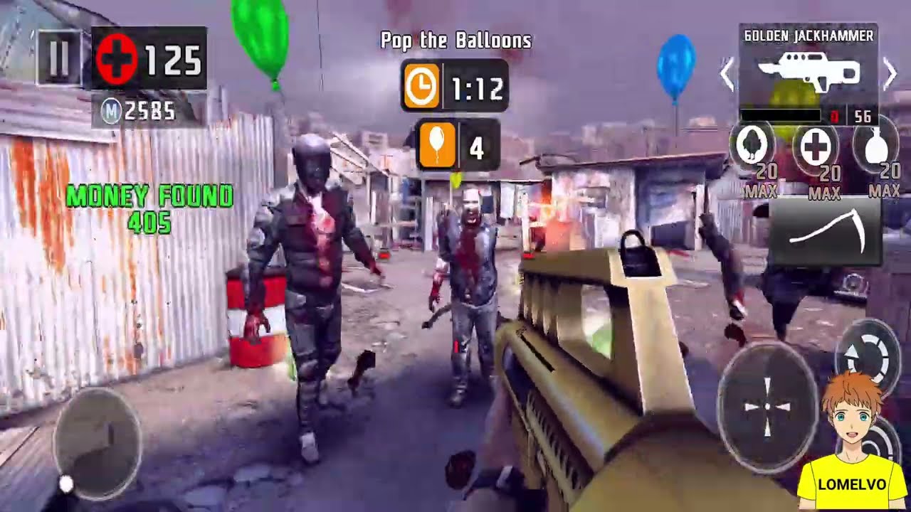 Dead Trigger 2: Gameplay Version 1.10.0 | Deca Games | Lomelvo Gaming Video