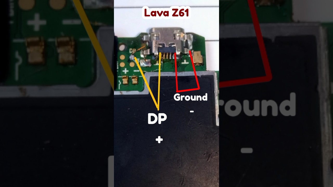 Lava Z61 charging jumper solution #shorts #viral #viralshorts