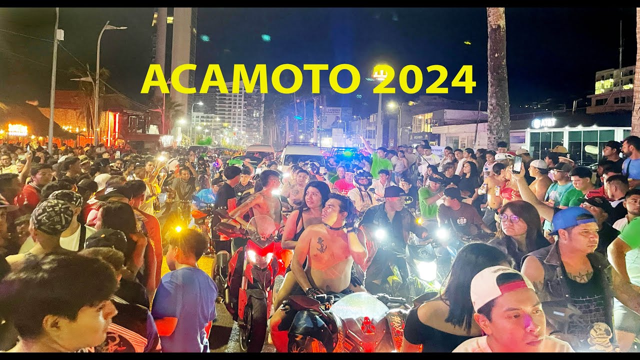 ACAMOTO 2024 Moto show en Acapulco, Guerrero. México