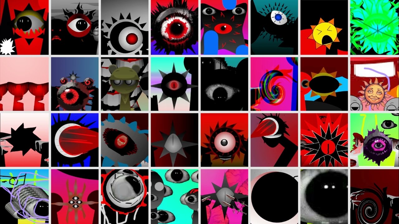 Incredibox Sprunki Mr. sun in all stages and mods Part 18 | Pixel_sprunki