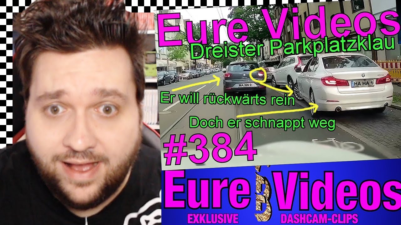 Parklücke geklaut, Beschleunigungsstreifen, Glatteis! 🚗 @EureVideosFahrnuenftig # 384 Reaction