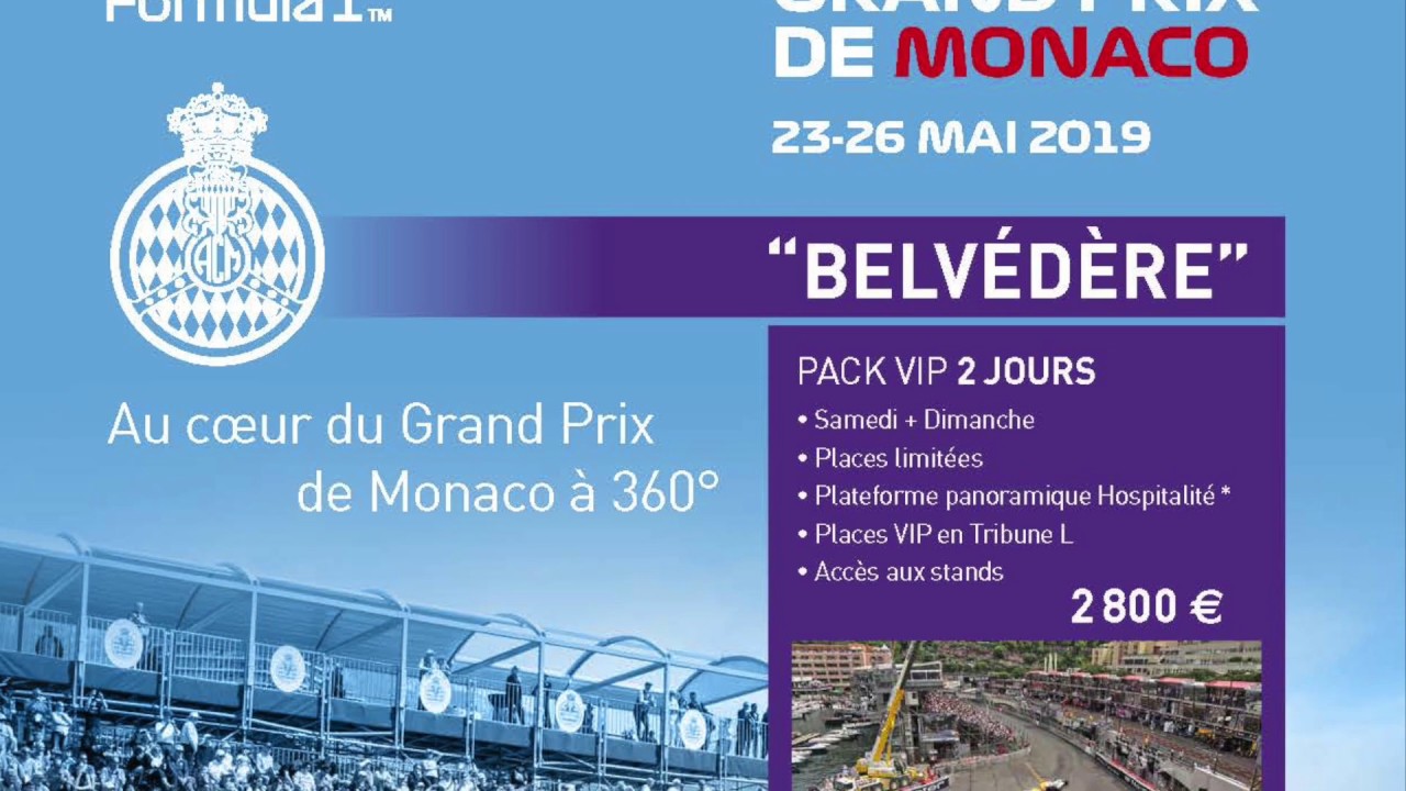 Belv&eacute;d&egrave;re - Grand Prix de Monaco
