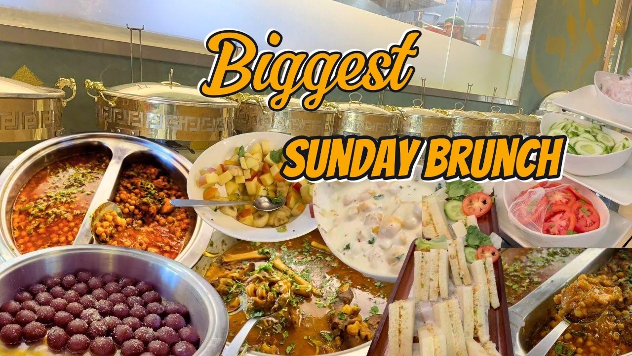 50+ Plus Dishes In Sunday Brunch in Gulshan | #brunchbuffet | @HassamDiaries