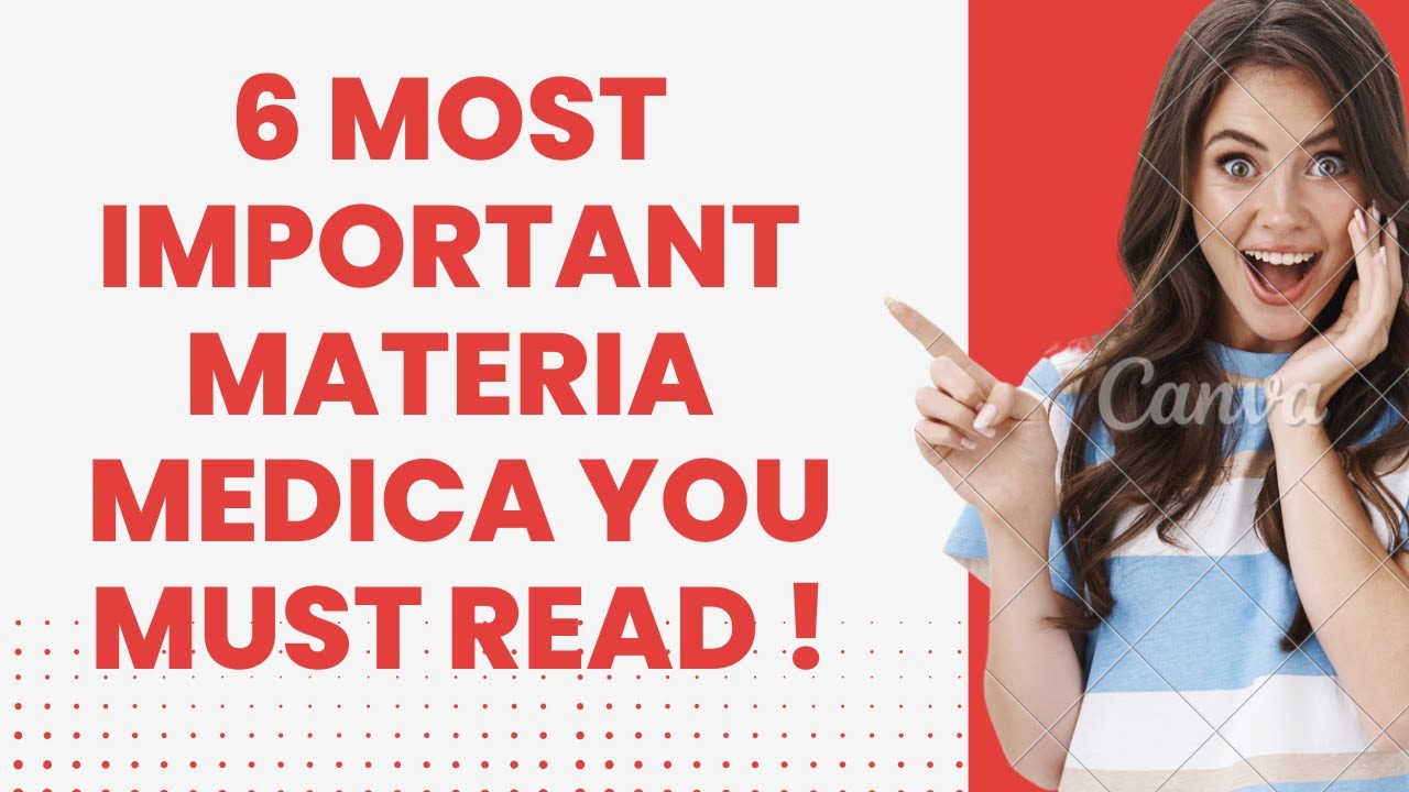 6 most imp materia medica you must read !
