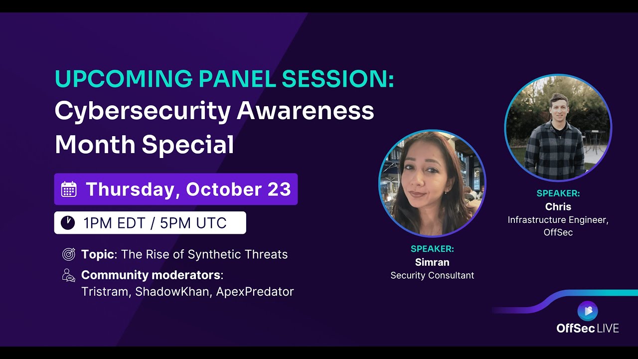 Cybersecurity Awareness Month: The Rise of Synthetic Threats