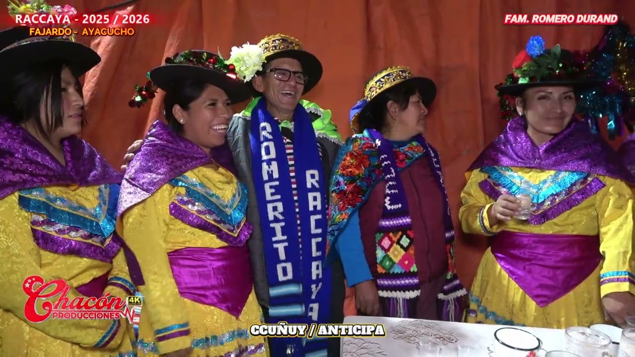 💥🎉 Pastores y Huaylias en Raccaya 2025 / 2026 - Ccuñuy / Anticipa - fam. Romero Durand ♥️