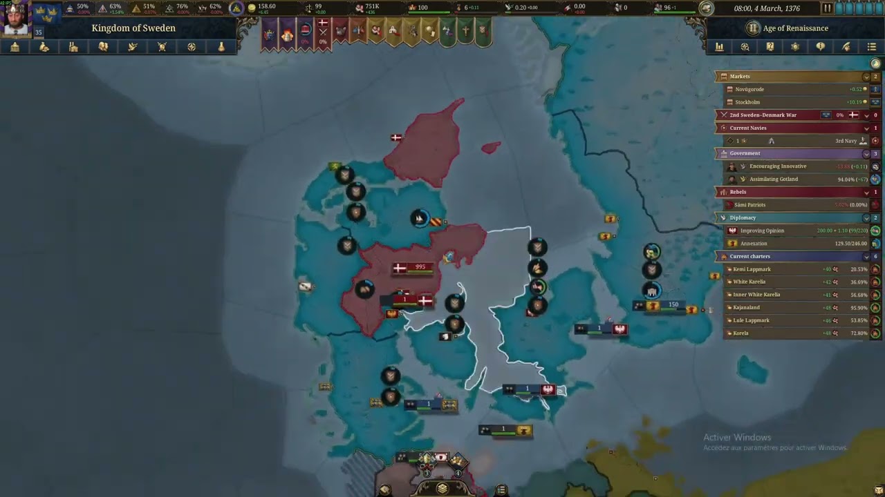 EU5 SUEDE OU ALLONS NOUS REUSSIR A FORMER LA SCANDINAVIE ?