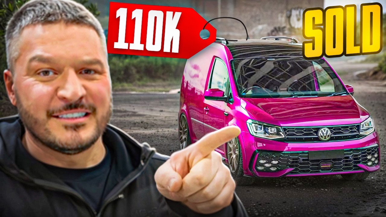 &pound;110,000 Record Breaking RS3 VW Caddy Pan Roof One Off Build Wheelchair Accessible
