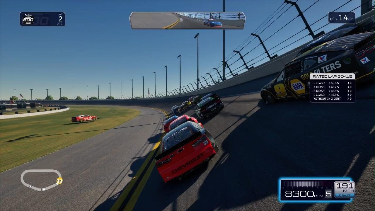 NASCAR 25 Live win with wrecks
