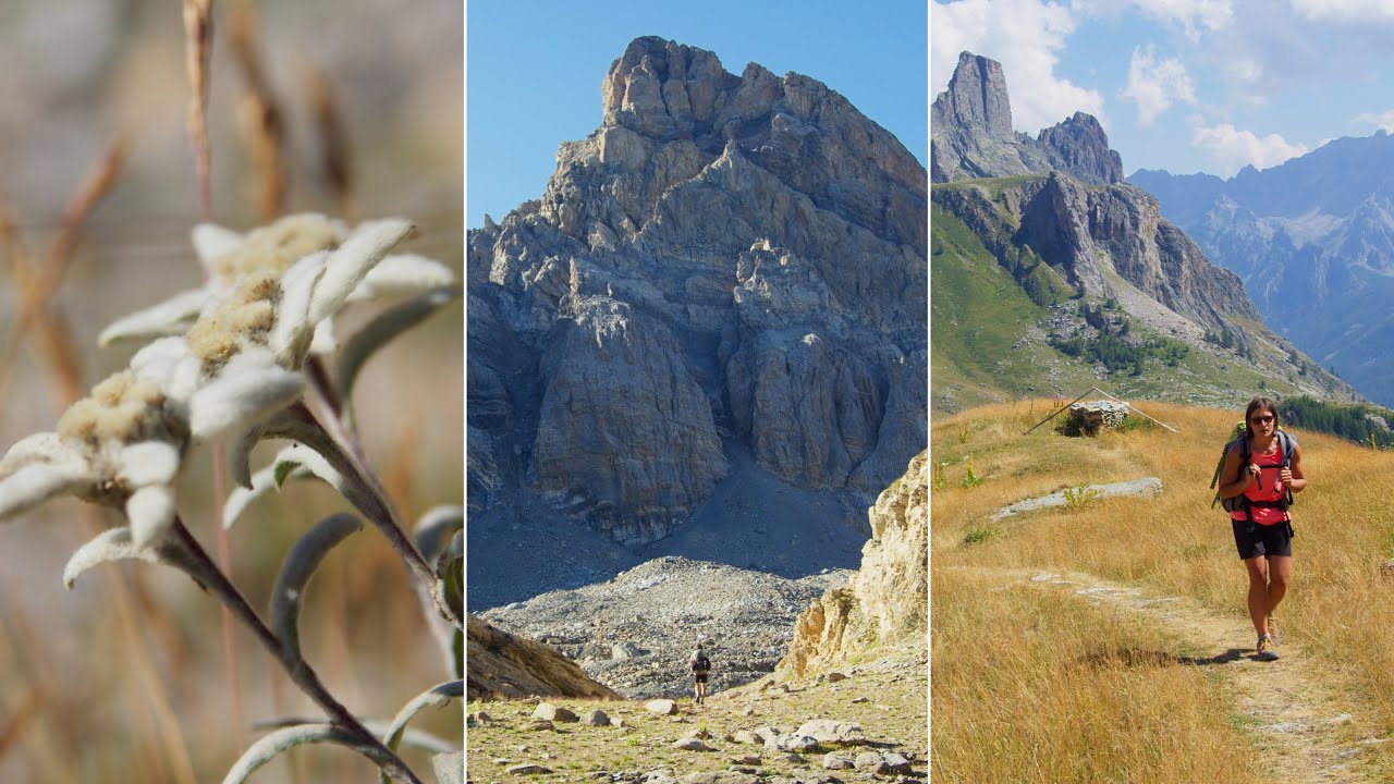 Silent hike in the Ubaye Valley (french Alps) for 4 days - 4K HDR