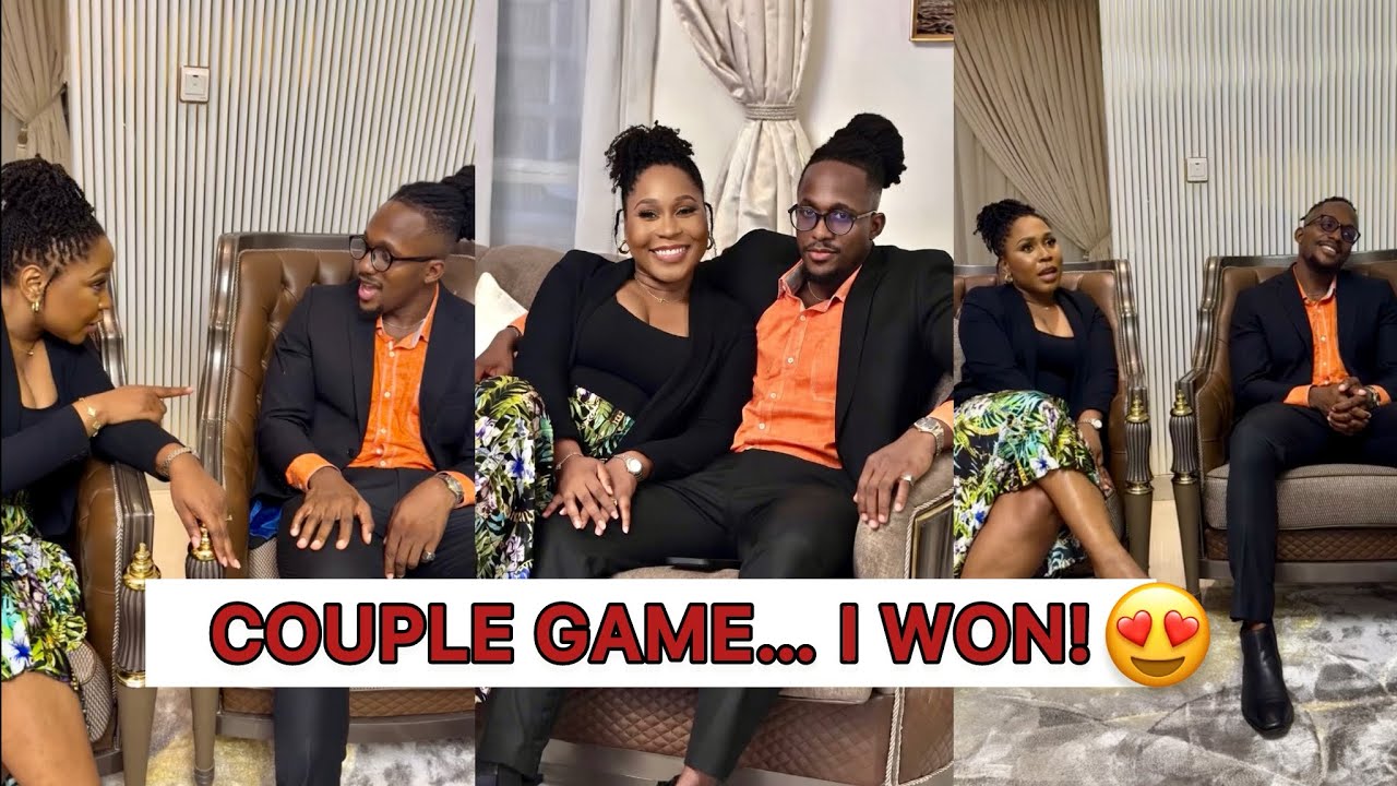 Michael Dappa And Ekama Etim Inyang Play Couple Games… Fans Are Loving This