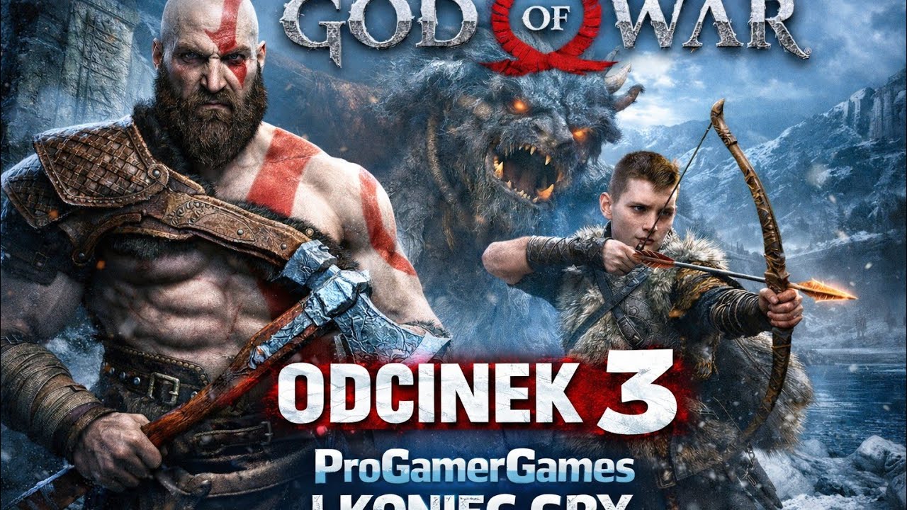 God Of War 2018 Odc.3 (2/2) [Gameplay PlayStation 4 Slim] KONIEC GRY!
