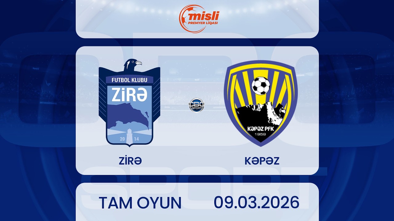 Zirə - Kəpəz | Misli Premyer Liqası, 23-cü tur | TAM OYUN