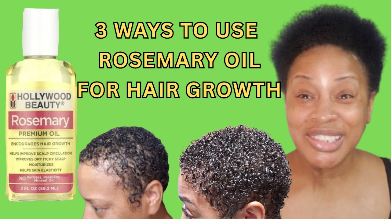 I Tried Rosemary Oil for Hair Growth And Here's What Happened!"