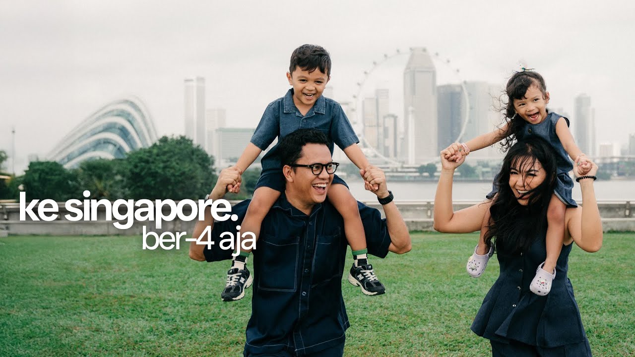 TRAVEL-VLOGGG: Baim-Mecca Liburan Ke Singapore