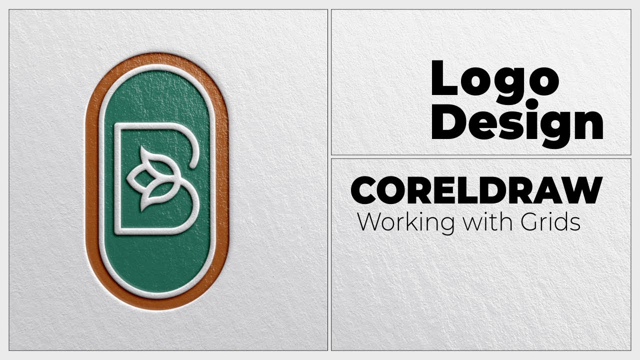 B Flower Logo Design | Advanced Techniques | CORELDRAW