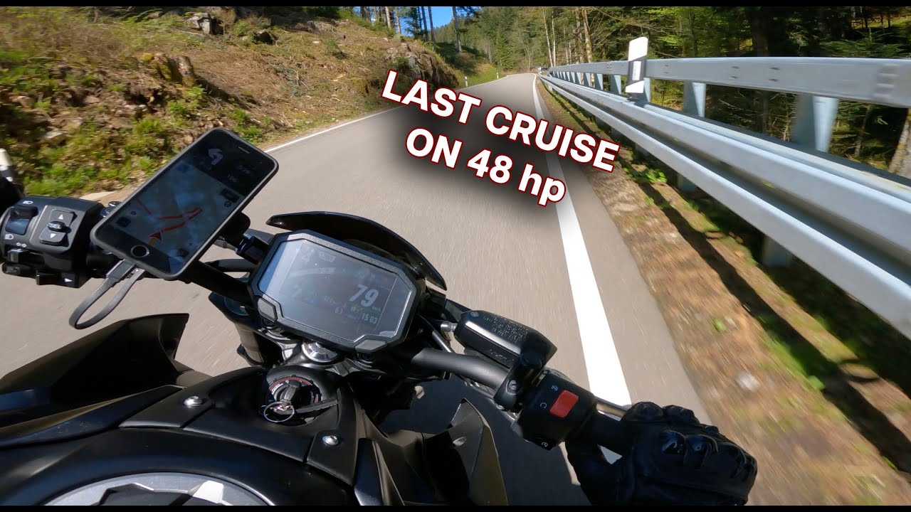 LAST CRUISE ON 48hp | Kawasaki z900 (35kw) 4K RAW POV Ride
