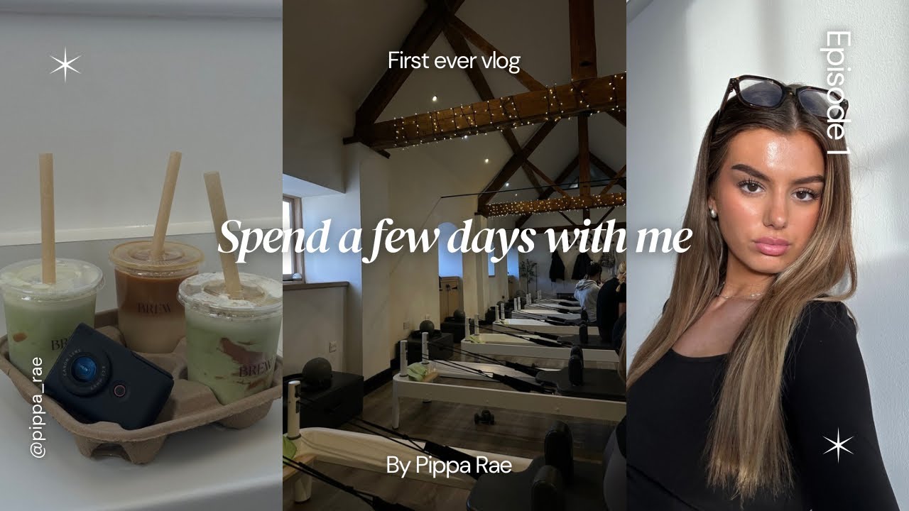 FIRST EVER VLOG😜| few days in my life🫧| shopping 🛍️ Pilates 🧘‍♀️& padel🎾