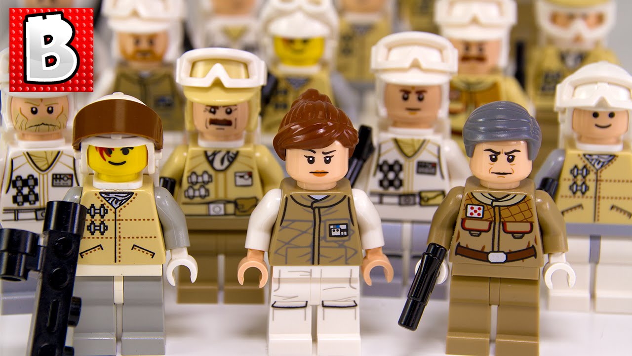 Every Lego Rebel Hoth Trooper Ever Made!!! | Star Wars Collection Review