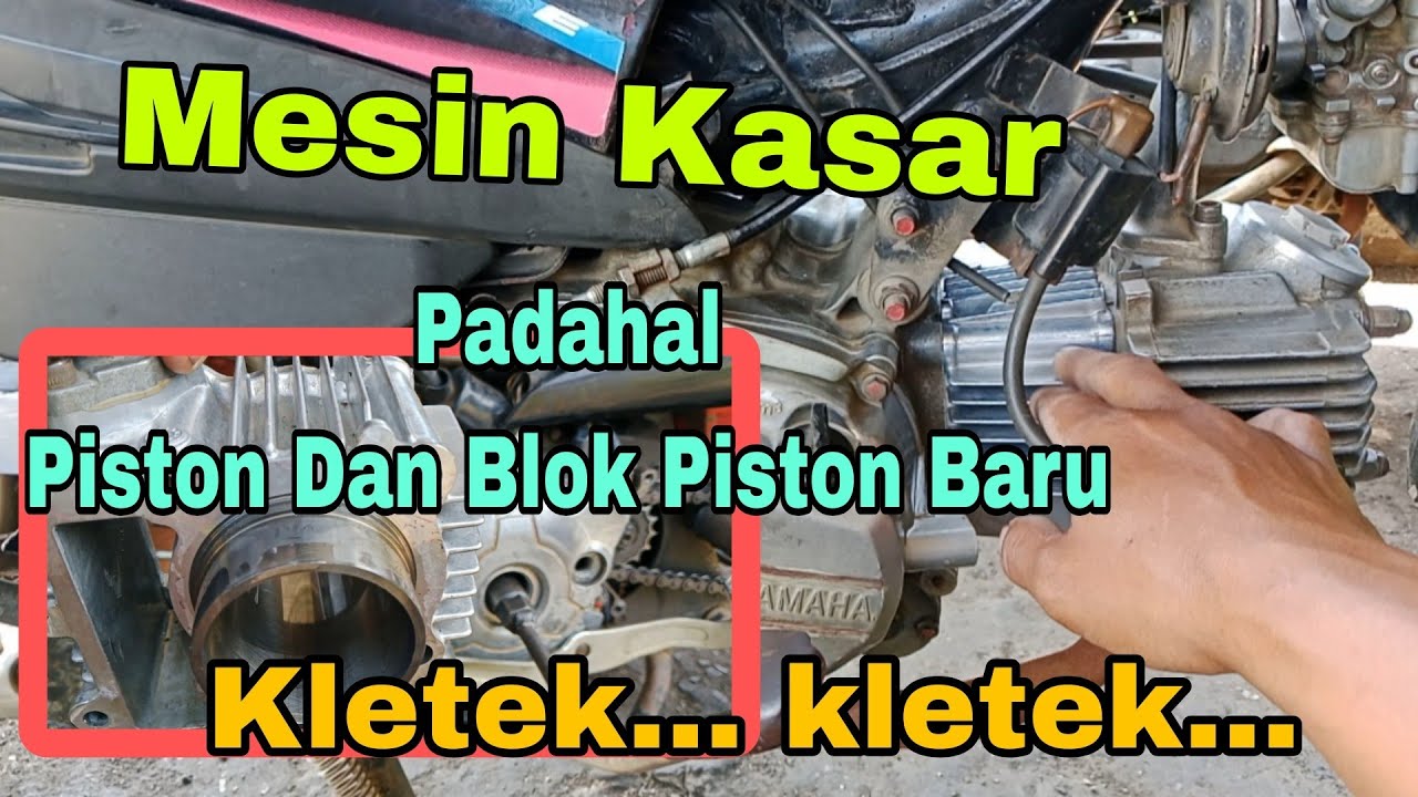 Yamaha Jupiter Bunyi Kasar Padahal Piston Dan Blok Piston Baru @asmchannel1505 
