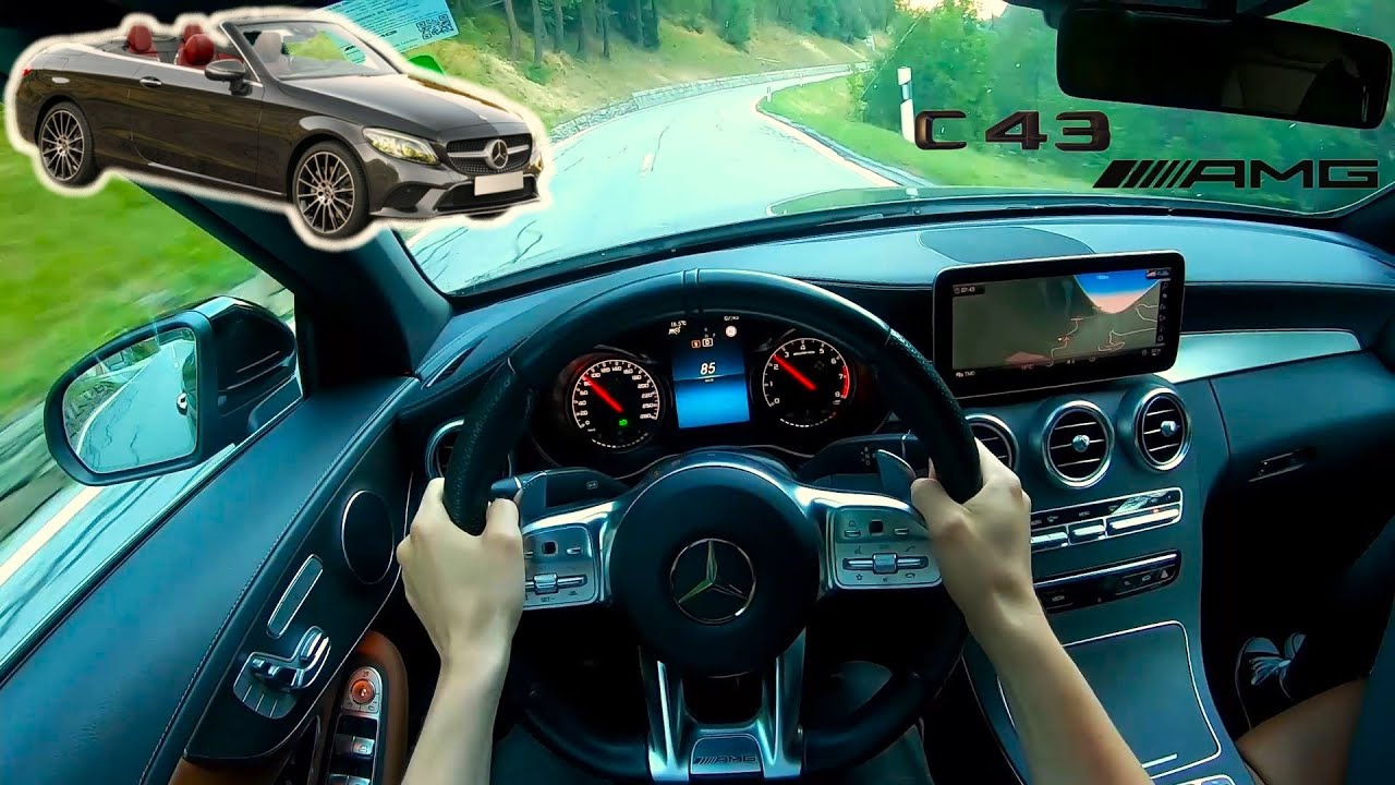 Mercedes C43 AMG Cabrio | POV Drive