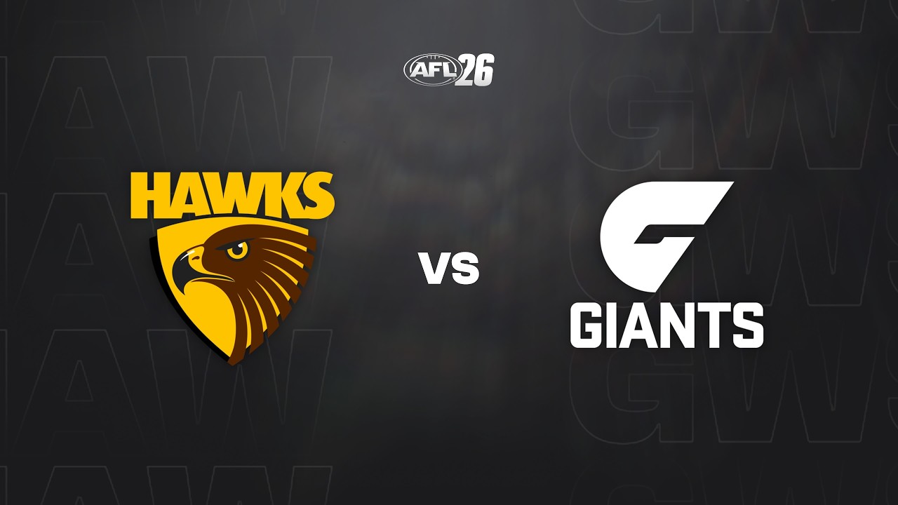 AFL 26 - AFL - Hawthorn v GWS Giants [Round 3]