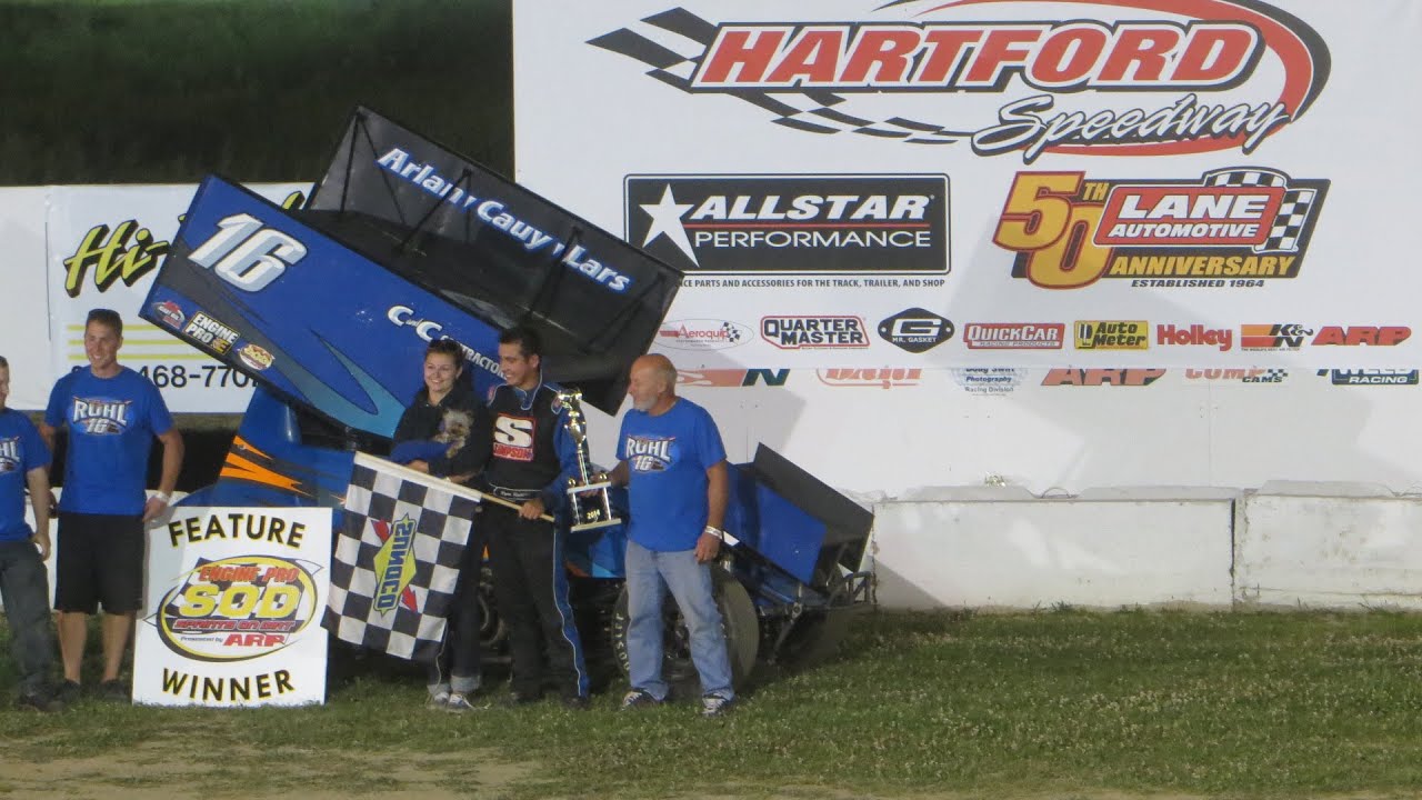 SOD Sprint Cars (07-25-2014) Hartford Speedway - Hartford, MI
