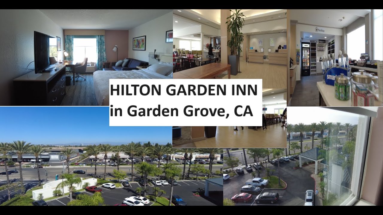 How does it look inside Hilton Garden Inn near Disneyland - 8 minutes to Disneyland