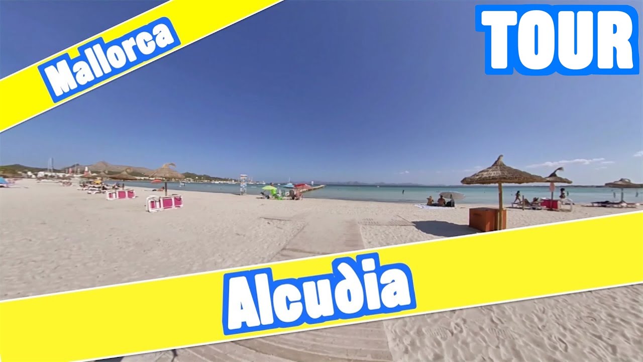 Alcudia Mallorca 4K Walking Tour