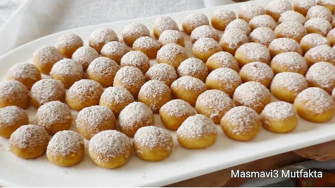 LOKMALIK ÇAY+KAHVE KURABİYESİ Tarifi✔Kurabiye Tarifleri #Masmavi3Mutfakta