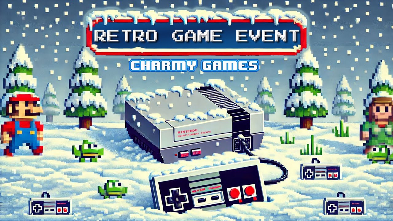 Retro Game Event ➜ День 3. Отмечаем зиму с ретро играми и восхитительными гостями