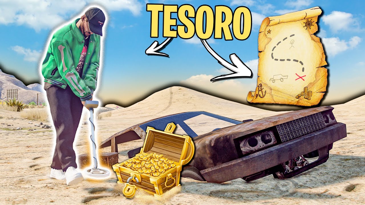 IL TESORO PERDUTO DI LOS SANTOS 💰⚡️ Caccia al Tesoro su GTA 5 RP!
