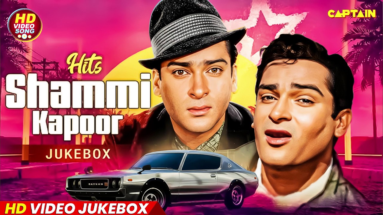 Evergreen Shammi Kapoor HD Video Songs Jukebox - Hindi Old Bollywood Songs