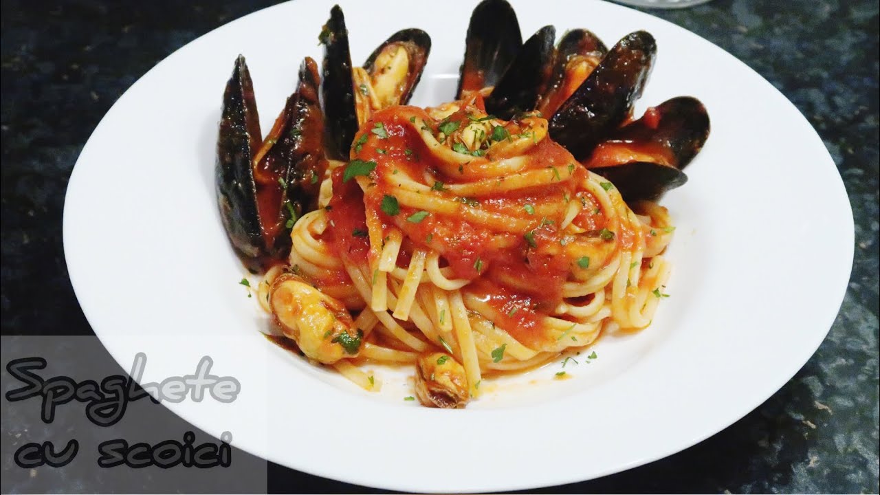 SPAGHETE CU MIDII 🍝 Reteta cu care nu dai gres niciodata #spaghete