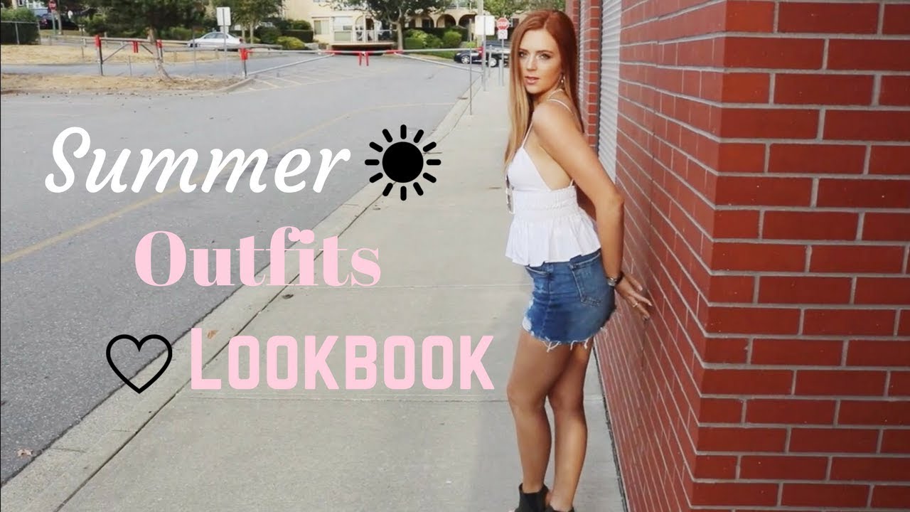 SUMMER OUTFITS LOOKBOOK | Maddy Bryana