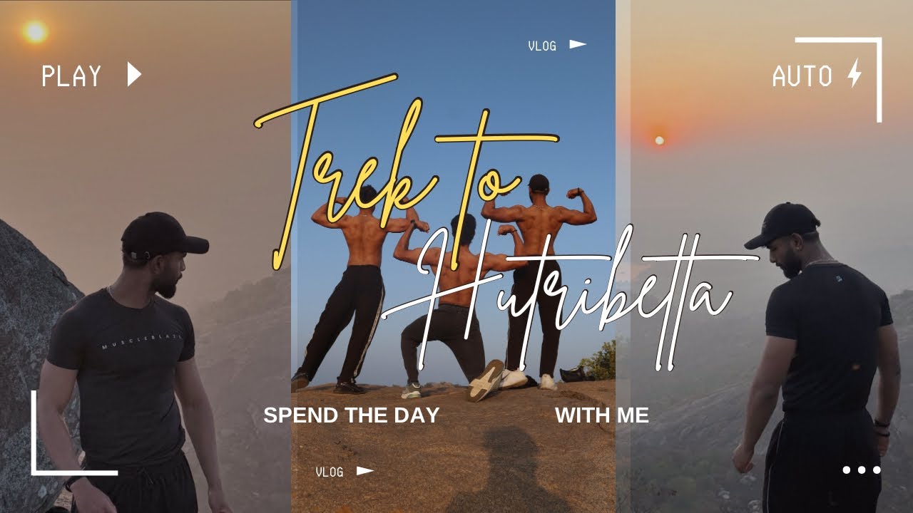 Sunday Trekk to hutribetta🏃‍♂️#kannada #kannadavlog #trekking #hutribetta