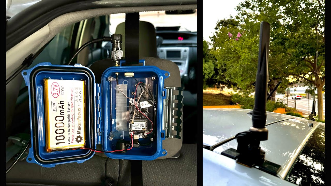 Солнечный транспортный узел Meshtastic