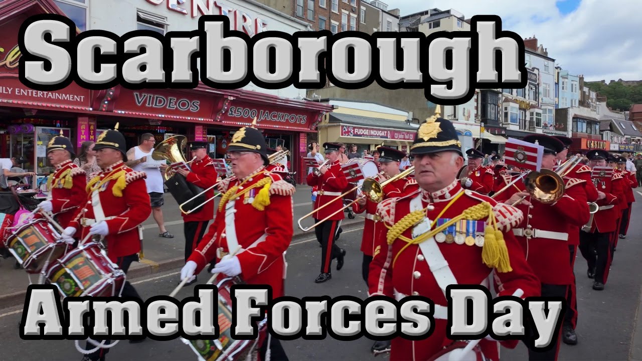 Scarborough - Armed Forces Day walk 2025