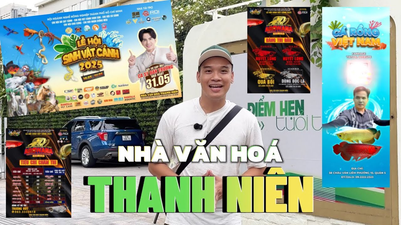 Những khâu chuẩn bị đầu tiên RODAI cho LỄ HỘI SINH VẬT CẢNH 2025 tổ chức tại nhà VHTN #hugoduong