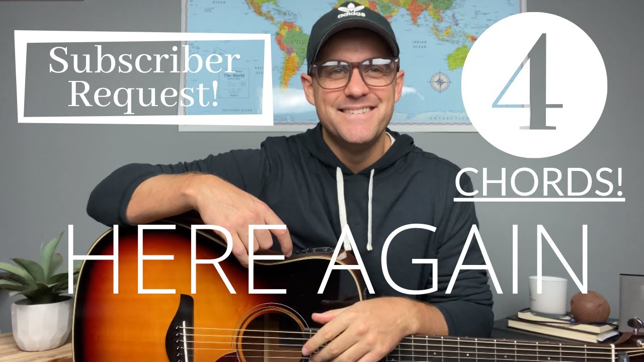 Elevation Worship || Here Again || Урок/руководство по игре на акустической гитаре [ЛЕГКИЙ]
