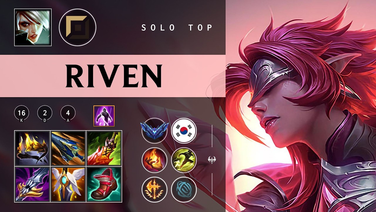 Riven Top vs Irelia - KR Diamond Patch 26.07