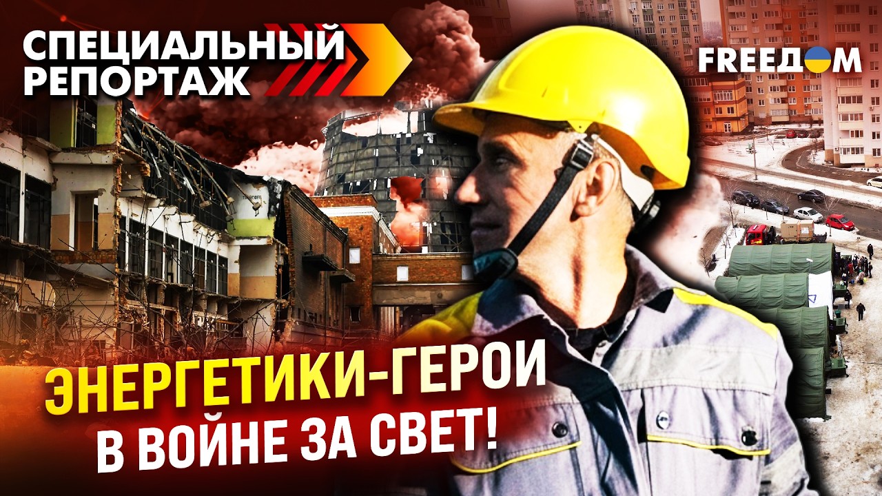 Украинские ПРОМЕТЕИ: возвращают СВЕТ под ОБСТРЕЛАМИ и в -26°C. Война на ВТОРОМ фронте!