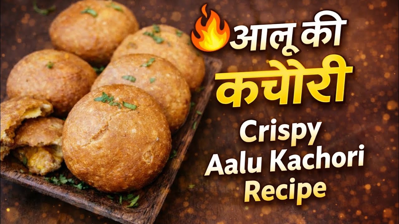   Crispy Aalu Kachori Recipe | Street Style Kachori | Easy Indian Snack@deliciousrecipeswithsangeeta