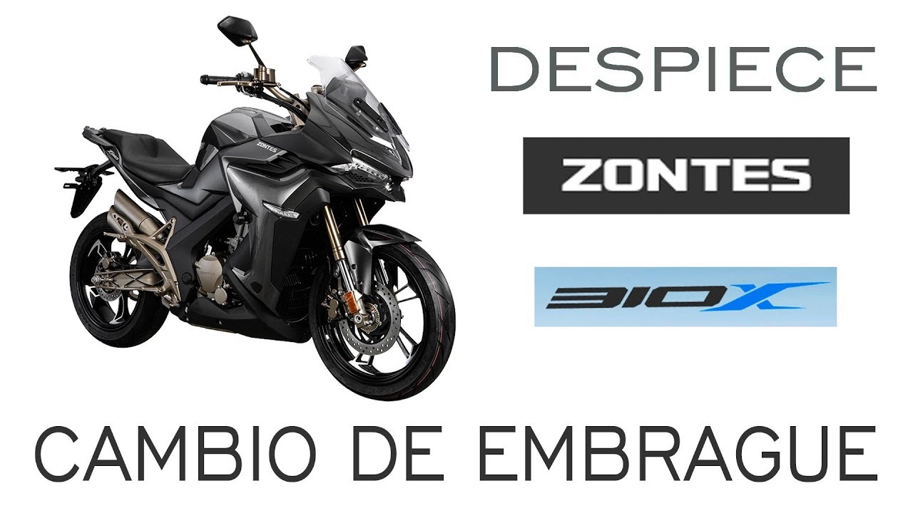 ZONTES X310 - Cambio de Embrague Paso a Paso
