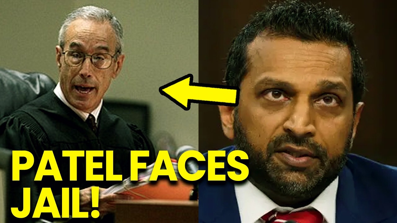 Kash Patel Gets Busted Removing Evidence Judge Signals Jail