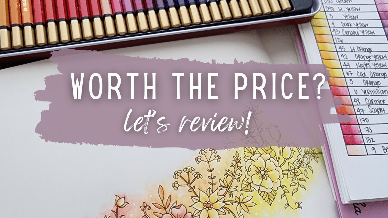 Koh i Noor Mondeluz Watercolor Pencil Review | Here's My Thoughts