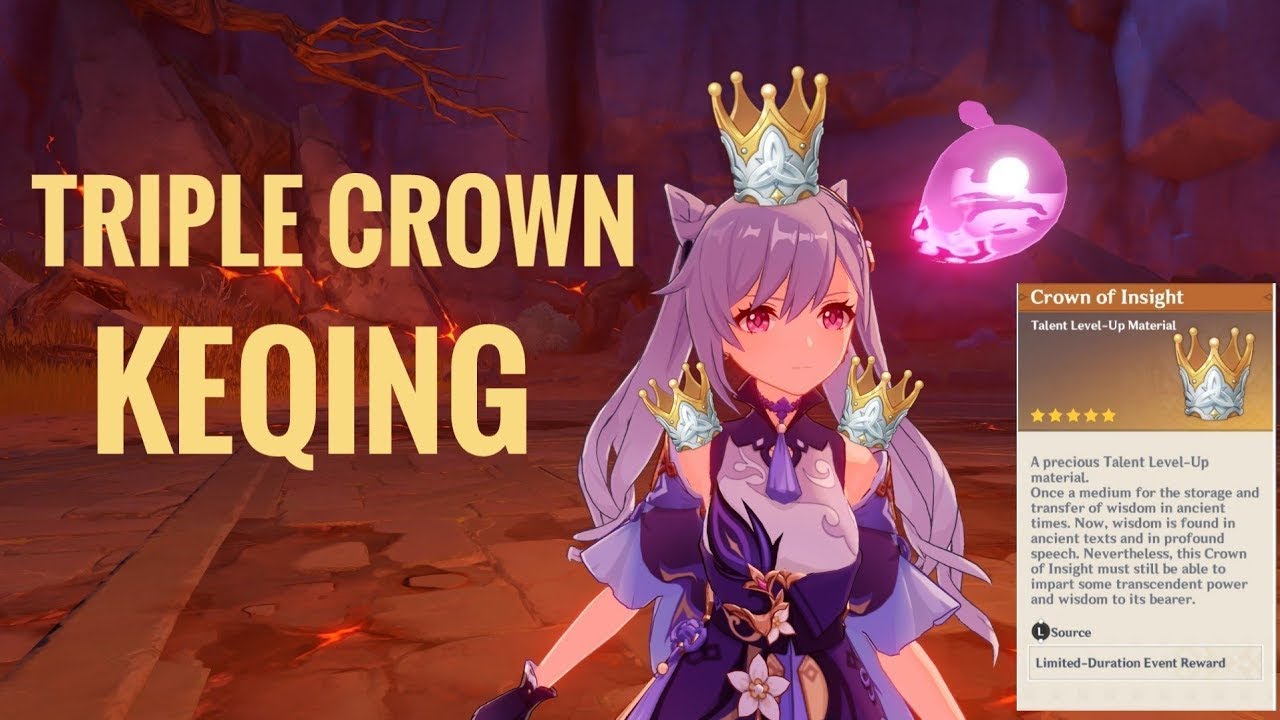 Triple Crowned Keqing Showcase!!