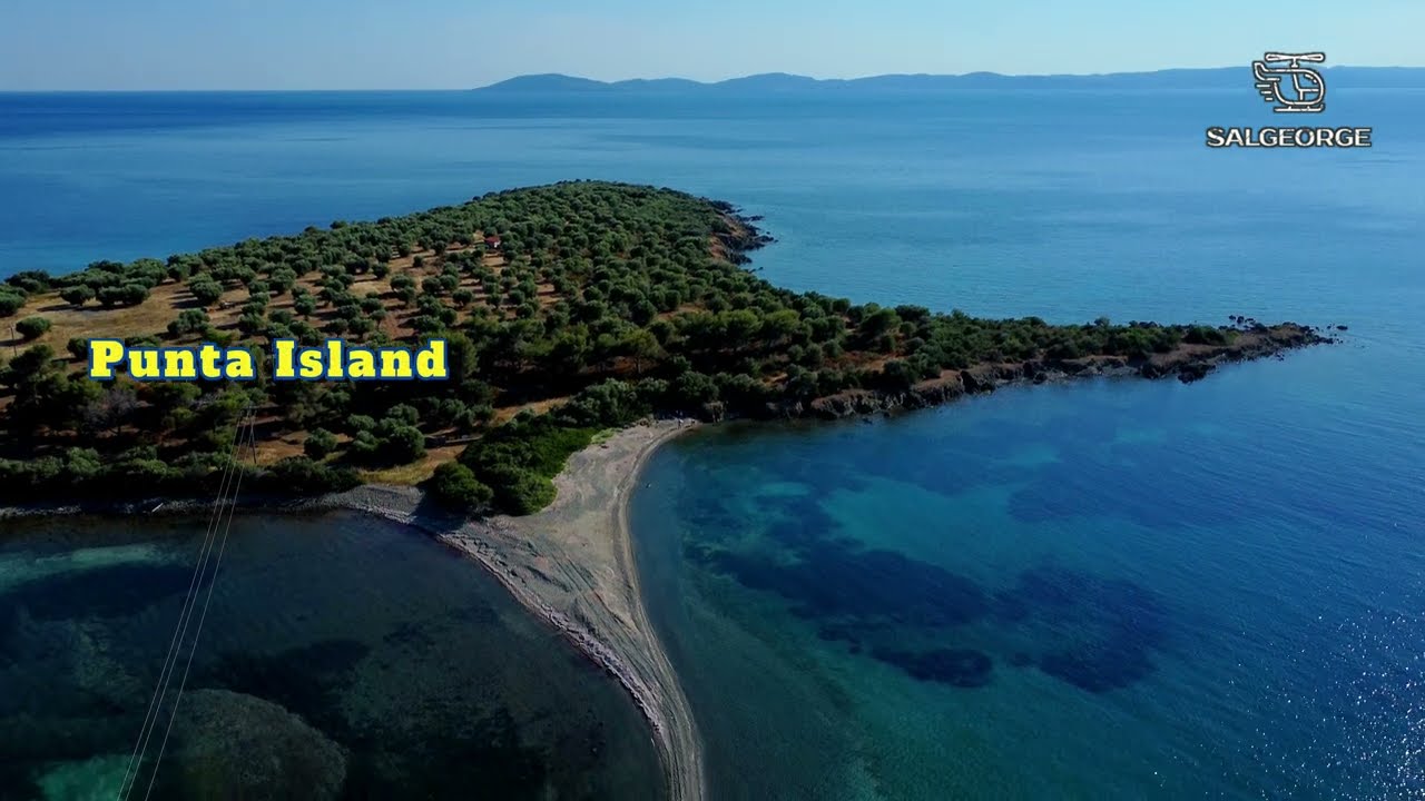 #Sithonia_Halkidiki - #Diaporti_beach - #Punta_Island & #Spalathronisia / #Video_drone4k #Salgeorge